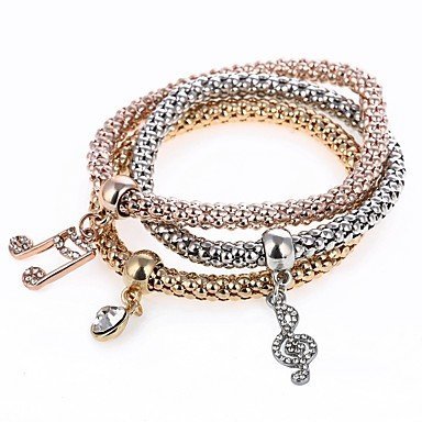 Female bracelet jewelry beads bracelet notes