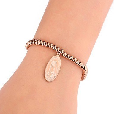 Women Bead Bracelet stainless steel jewelry leisure