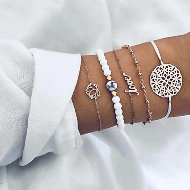 Eleonora female layered resin bracelet fashion bracelet jewelry