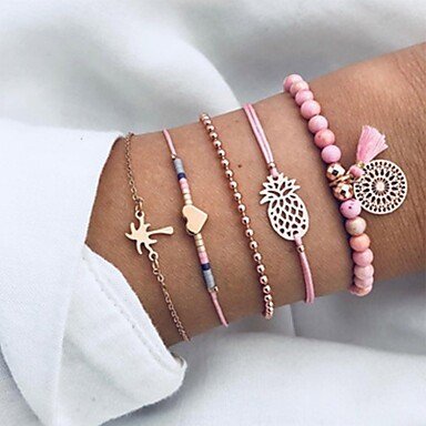 Female retro bracelet beads bracelet jewelry Arts and Leisure