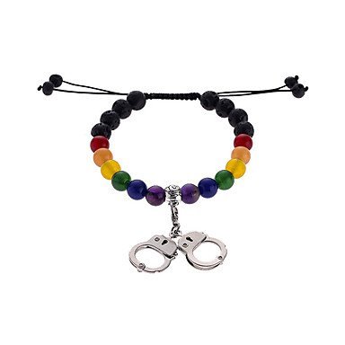 Men natural stone beads bracelet jewelry