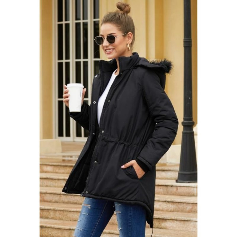 Black Breitenbush Hooded Parka - from category Jackets & Coats (Dsipark.com | Best Online Shopping Website for Discounted Deals)