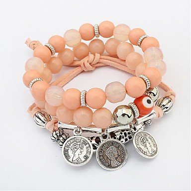 Women stratified Bead Bracelet Fashion Jewelry Bracelet Multilayer