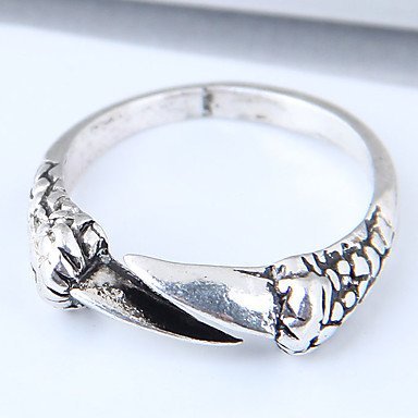 Rings, skull retro, fashion silver jewelry