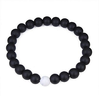 Women Obsidian Bead Bracelet Fashion Jewelry Bracelet