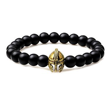 Obsidian men bracelet jewelry beads bracelet retro