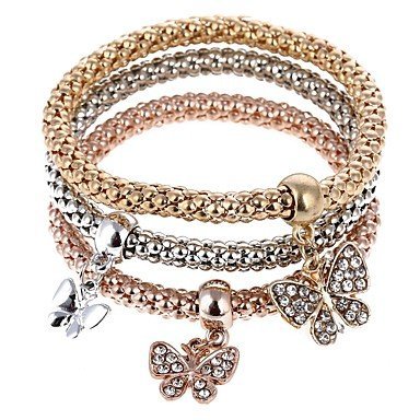 Bead Bracelet female bracelet jewelry butterfly