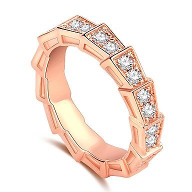 Fashion Stack Ring Ring, rose, diamond, trendy, stylish, engagement party dance festival jewelry wedding gift of roses