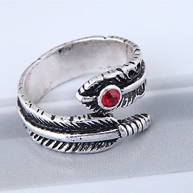 Rings, leaf, retro, fashion jewelry silver