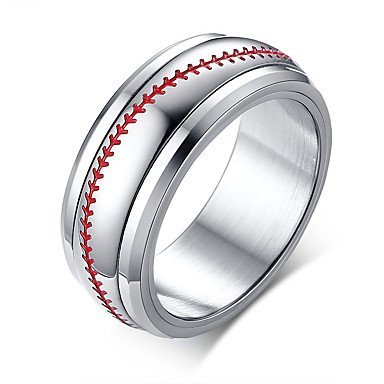 Fashion rings, stainless steel art, fashion, hip-hop silver gift