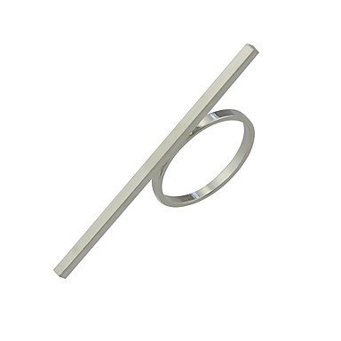Rings, basic, fashion jewelry, silver